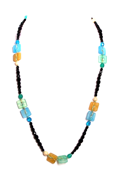 tyrkysový náhrdelník H886-6