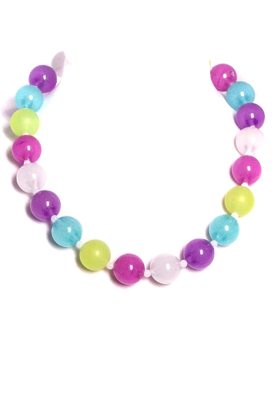 fialový náhrdelník A5X-5