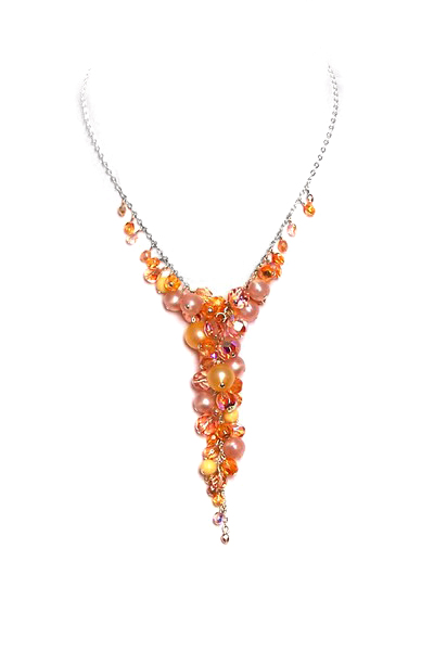 lososový náhrdelník H324-1