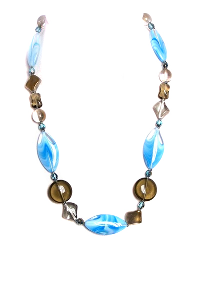 tyrkysový náhrdelník H96-17