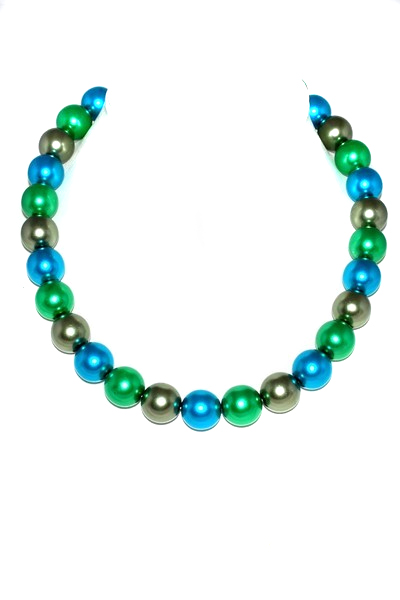 zelený náhrdelník H946-116