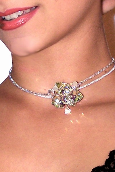 krystalový náhrdelník Preciosa C-H410-41