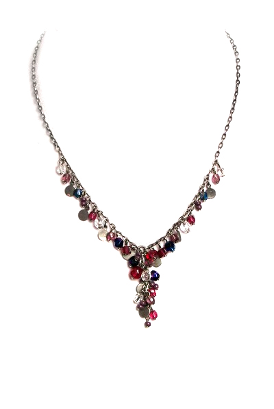 tyrkysový náhrdelník H430-25