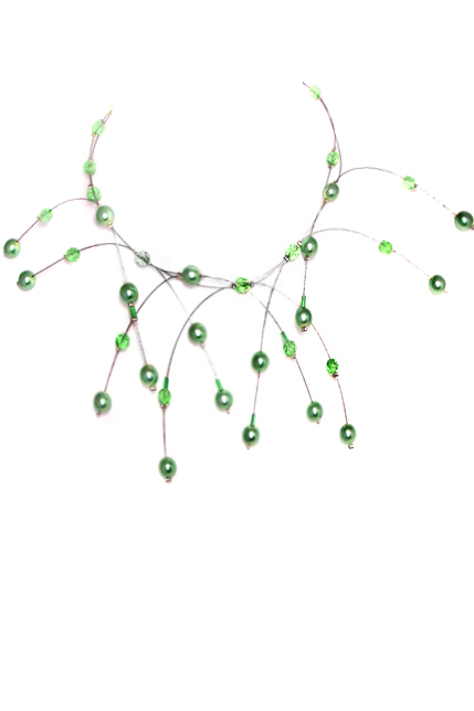 zelený náhrdelník H94-26