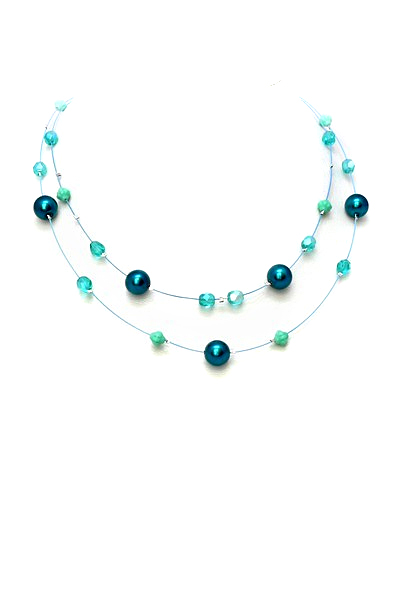 tyrkysový náhrdelník H96-124