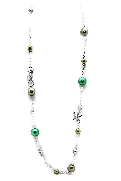 zelený náhrdelník H94-150