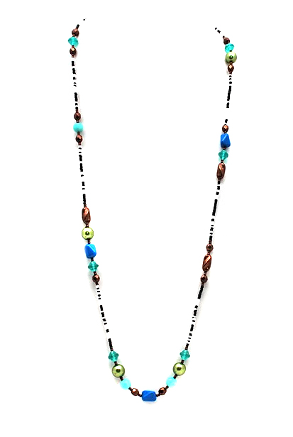 tyrkysový náhrdelník H96-146