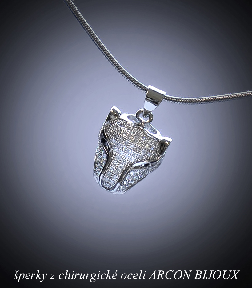 Chirurgická ocel náhrdelník lvíček