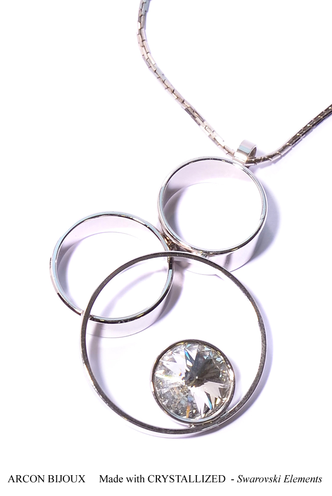 Swarovski bílý náhrdelník - Rivola Crystal