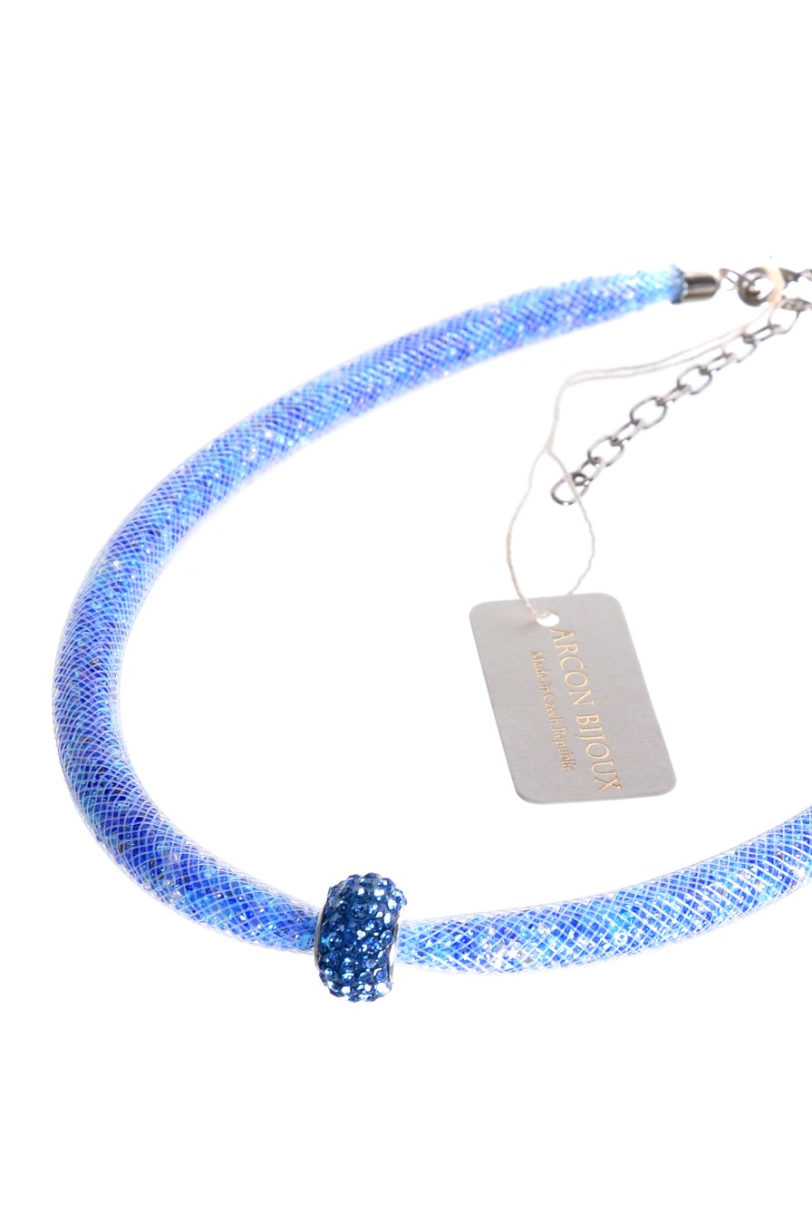 modrý náhrdelník DUT/H033