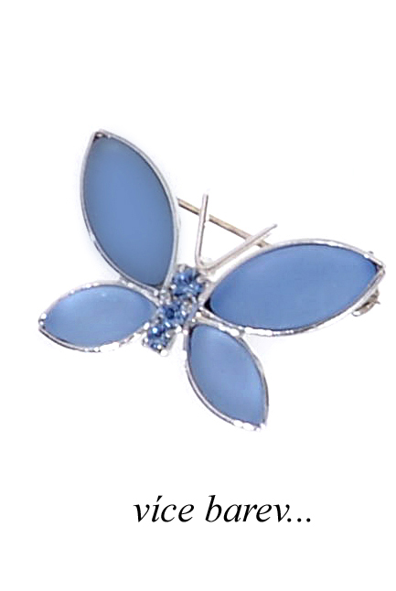 Modrý motýlek - brož 001144-BLM
