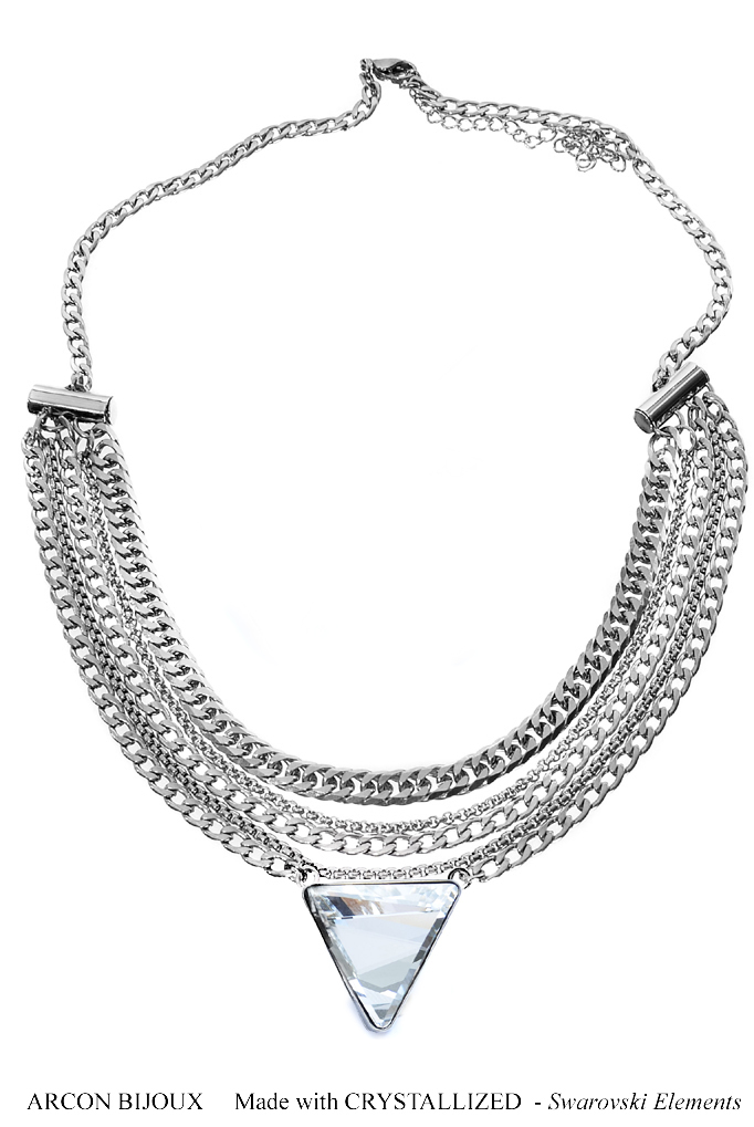 náhrdelník Swarovski Elements delta SWH10-106