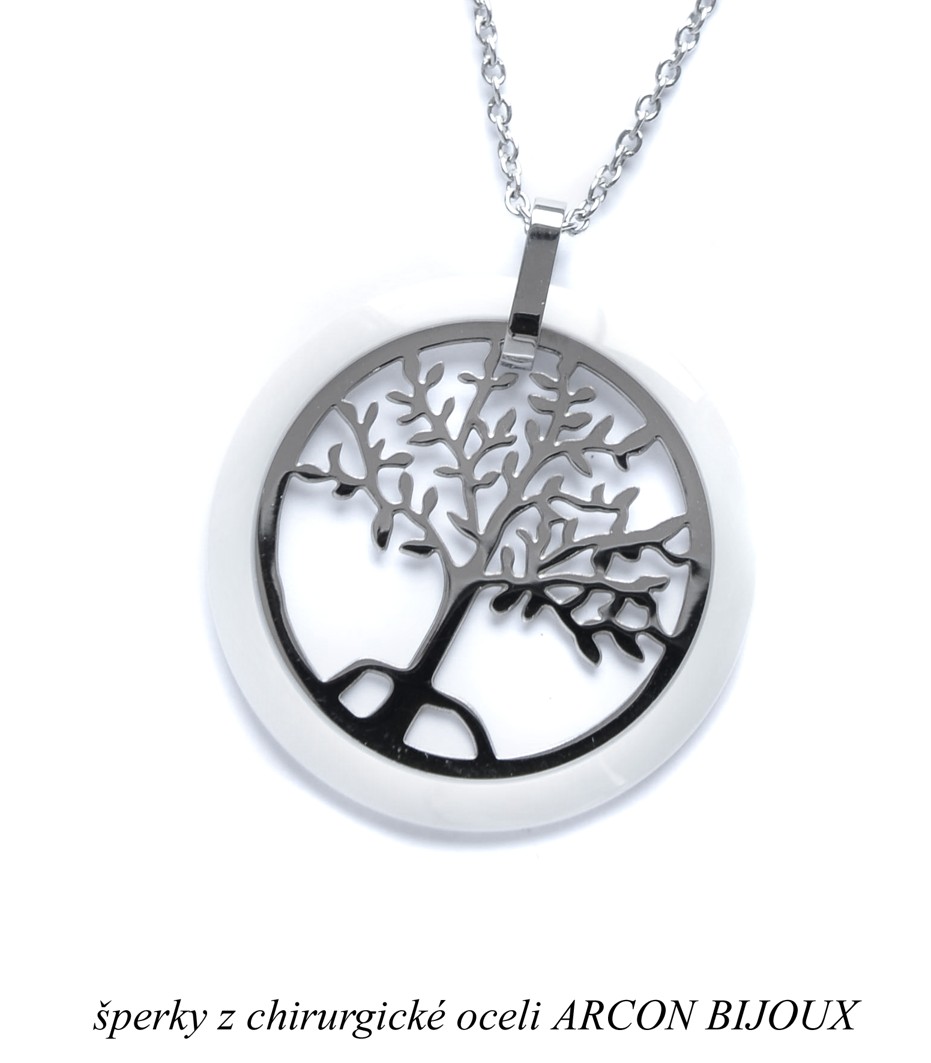 Šperky z chirurgické oceli - Strom života