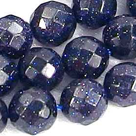 Minerál Modrý avanturín 8 mm 10ks M/996