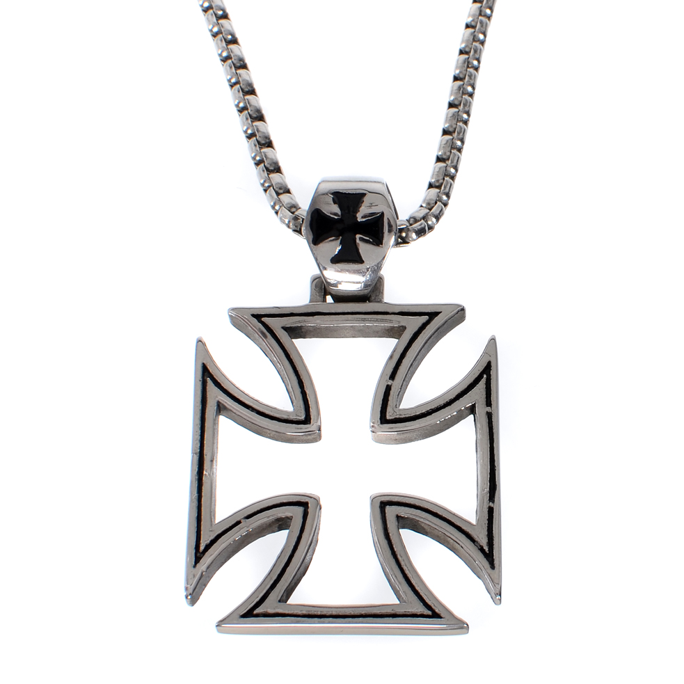 Maltézský kříž z chirurgické oceli CHOH/229