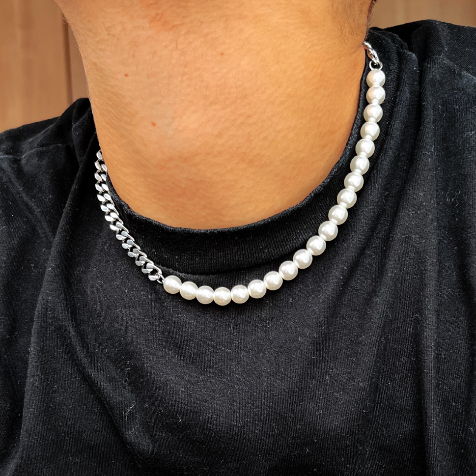 Pánský perlový náhrdelník CHOH/318