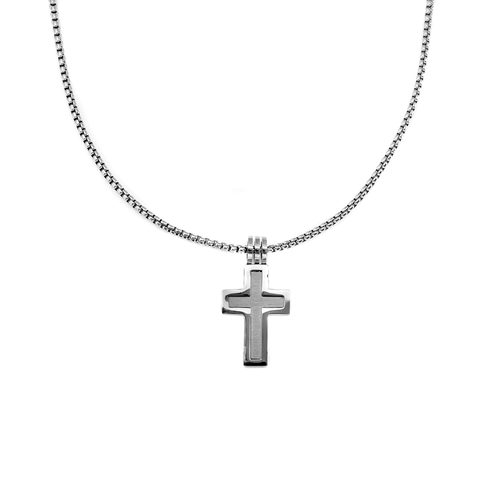 Pánský náhrdelník s křížkem CHOH/319