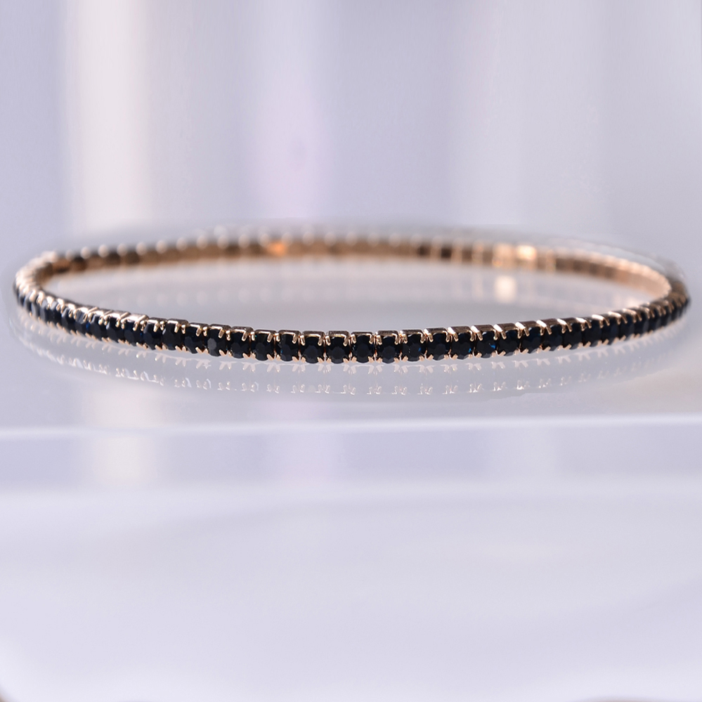 Tenisový štrasový náramek STRAS/9N