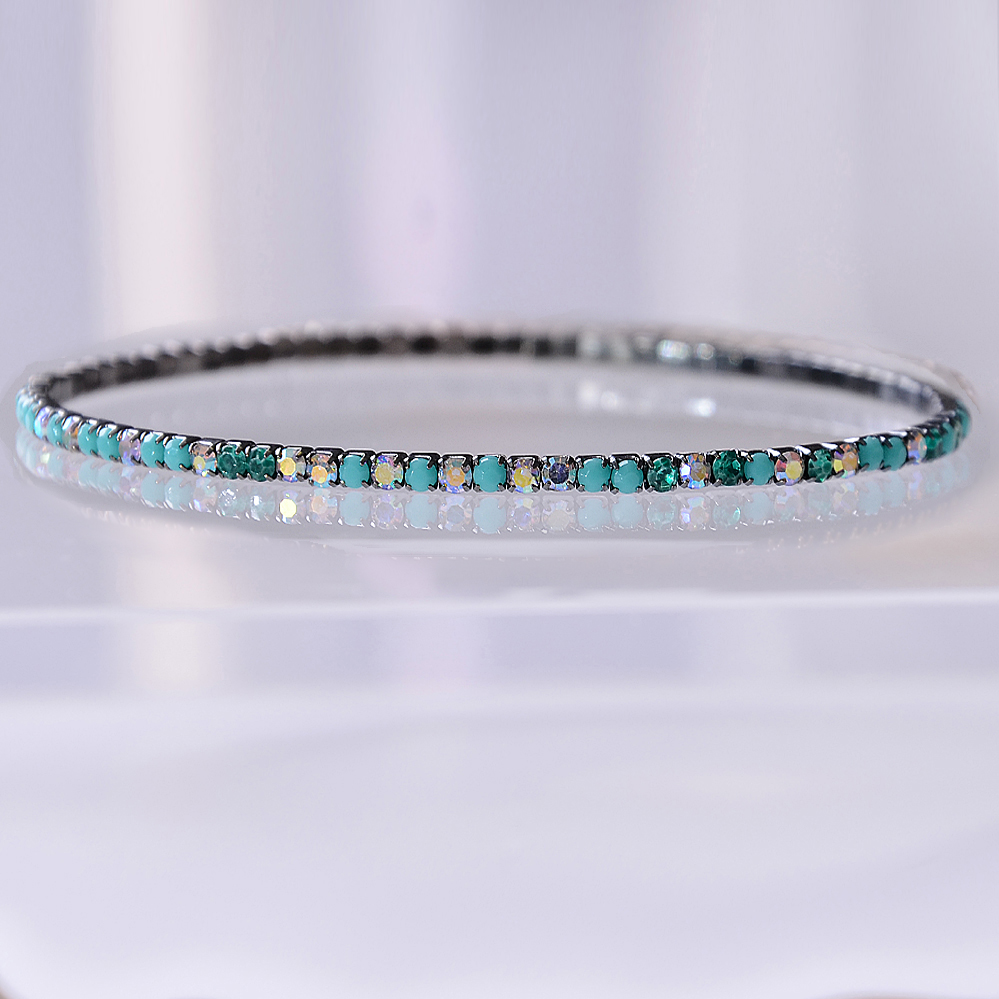 Tenisový štrasový náramek XL STRAS/12N