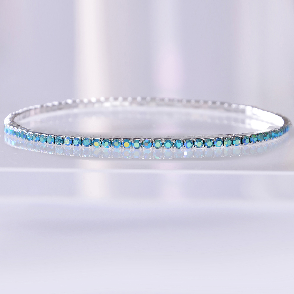 Tenisový štrasový náramek STRAS/14N