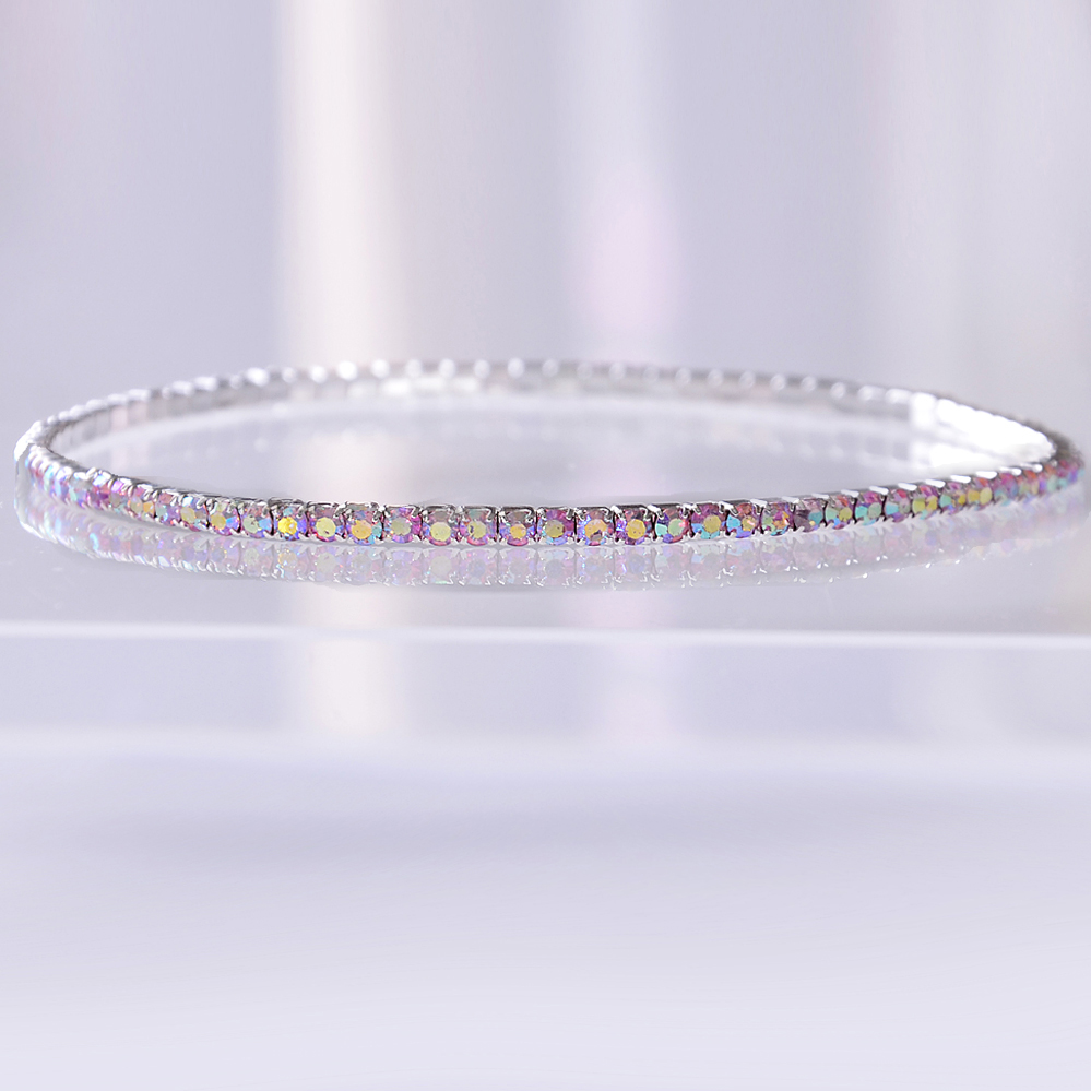 Tenisový štrasový náramek STRAS/17N