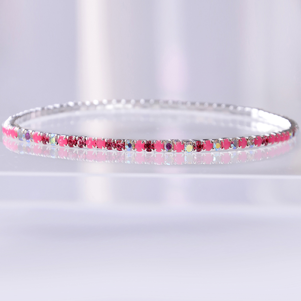 Tenisový štrasový náramek STRAS/19N