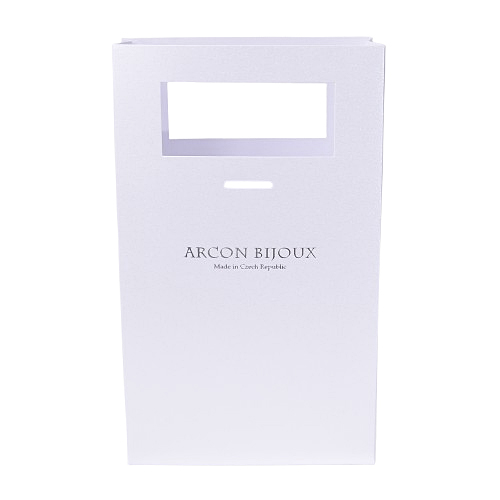 Dárková taška bílá perleť BOX/4