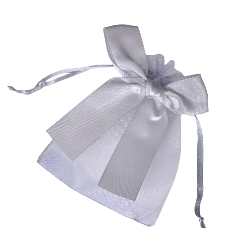 Sáček s mašličkou šedivý SAC/2