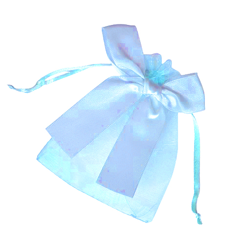 Sáček s mašličkou modrý SAC/7