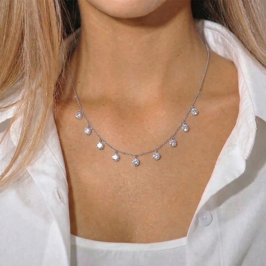 Luxusní náhrdelník se zirkony CHOH/266