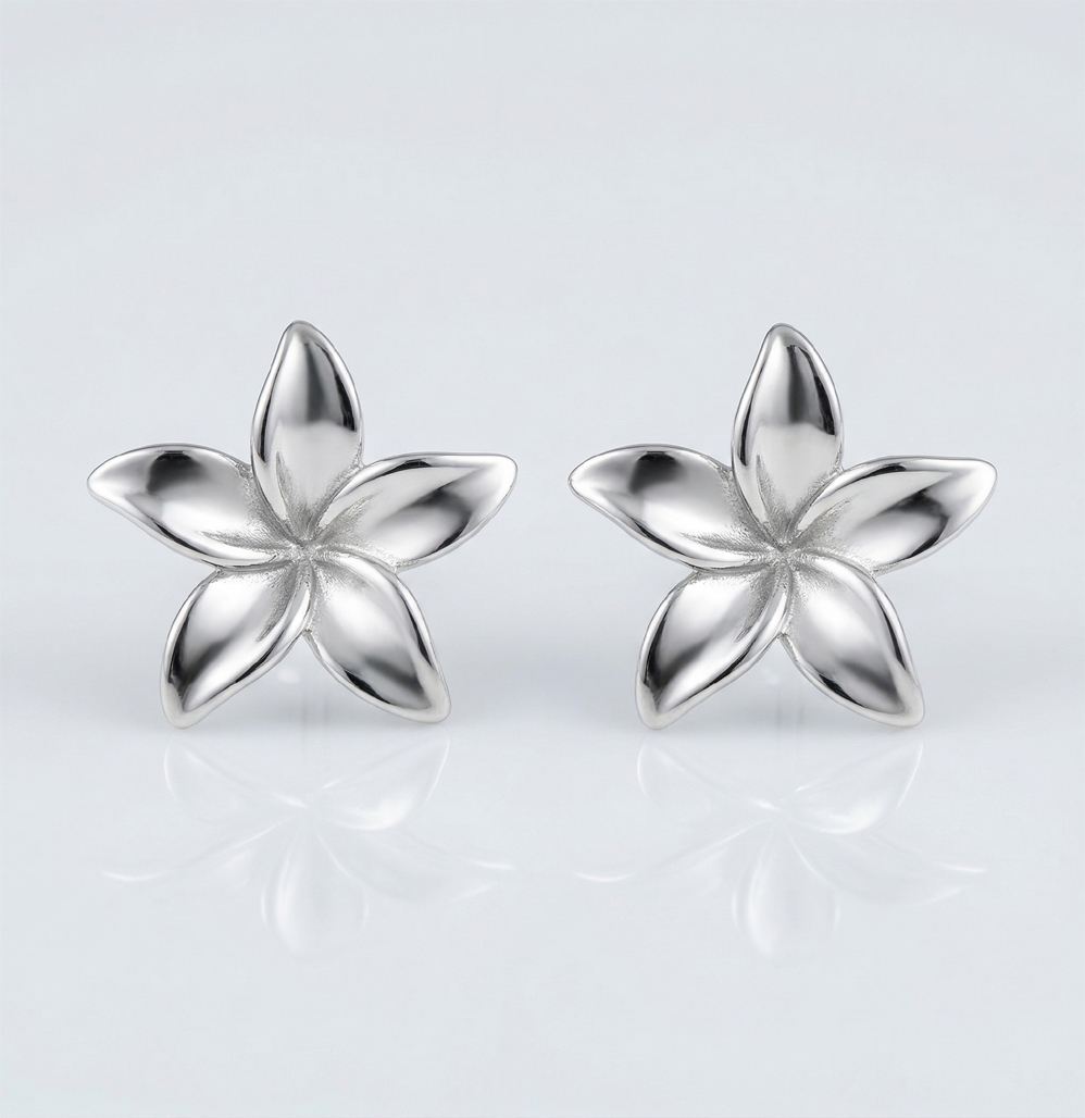 Náušnice kytičky - pecky z chirurgické oceli CHOU/212