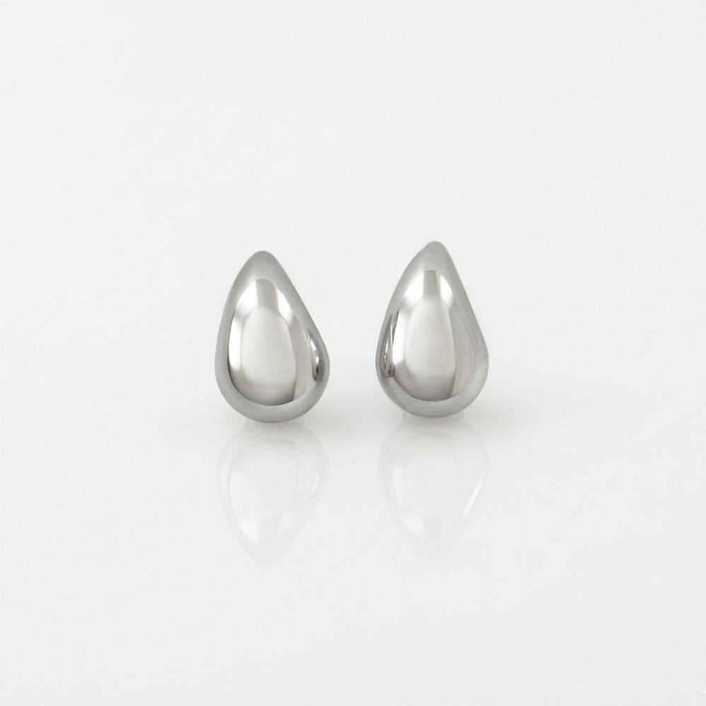 Náušnice slzy chunky drob z chirurgické oceli CHOU/218