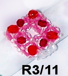 růžový prsten