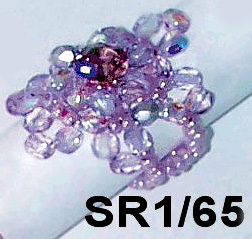 fialový prsten SR1-65